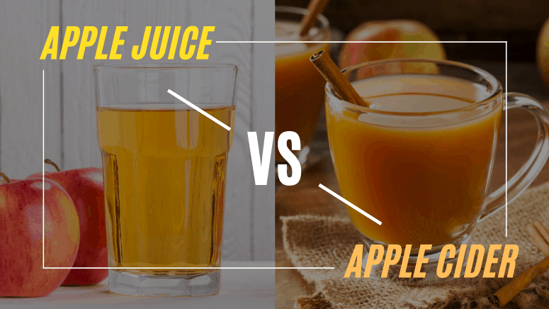 Apple Cider vs. Apple Juice