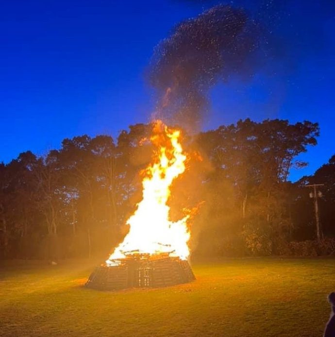 Burning Bright: THS Homecoming Bonfire