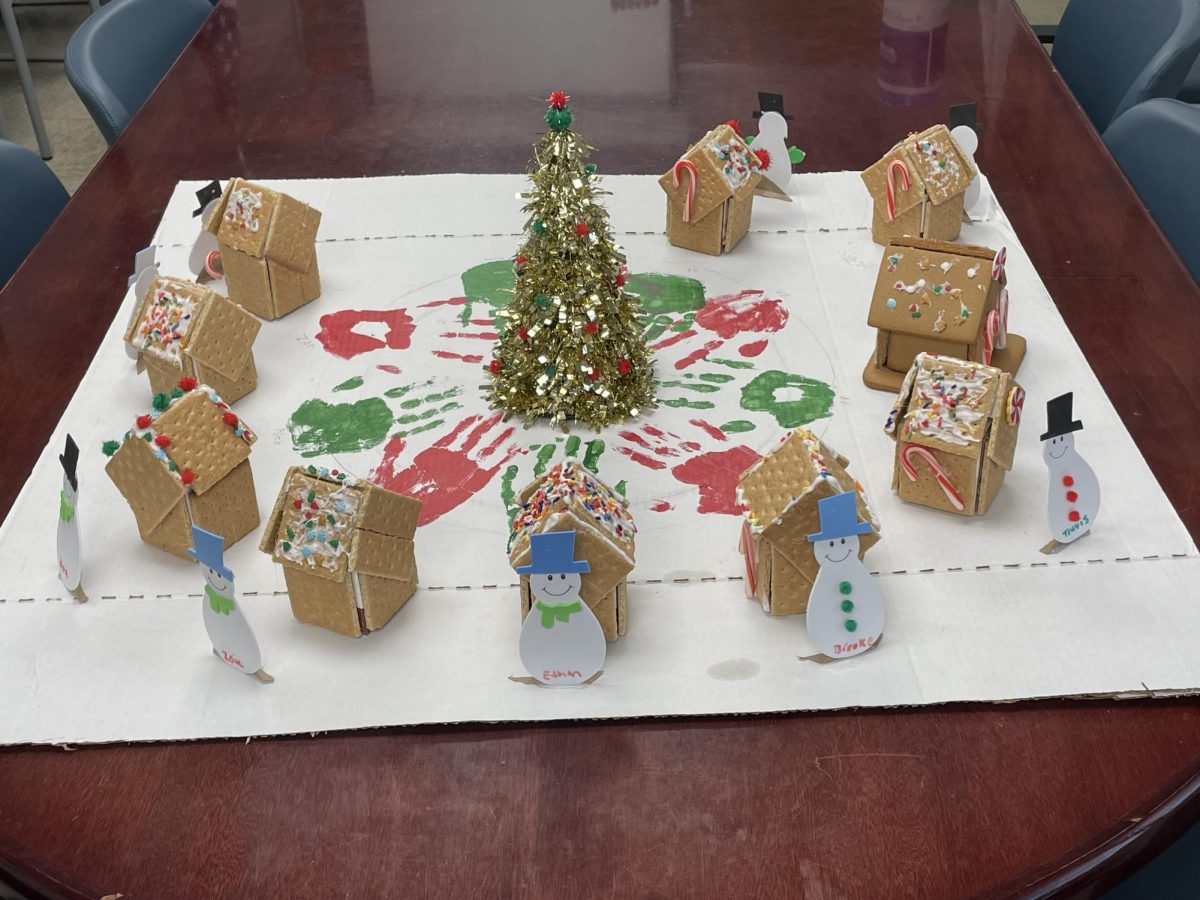 Gingerbread House Competition Brings Holiday Cheer to School