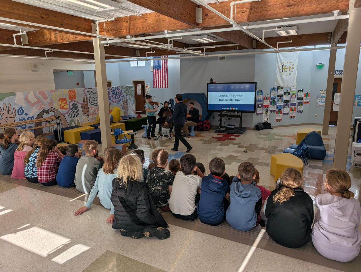 New Bedford Symphony Orchestra at Wilbur McMahon School (Wilbur McMahon FaceBook)