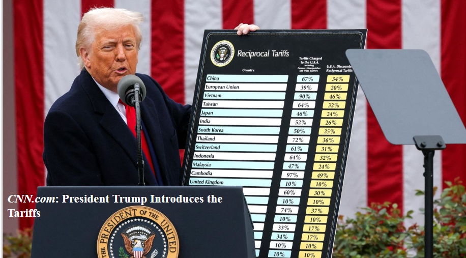 Red, White, and Tariffs: Trump’s Gamble with Global Trade