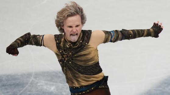 Ilia Malinin during his free skate